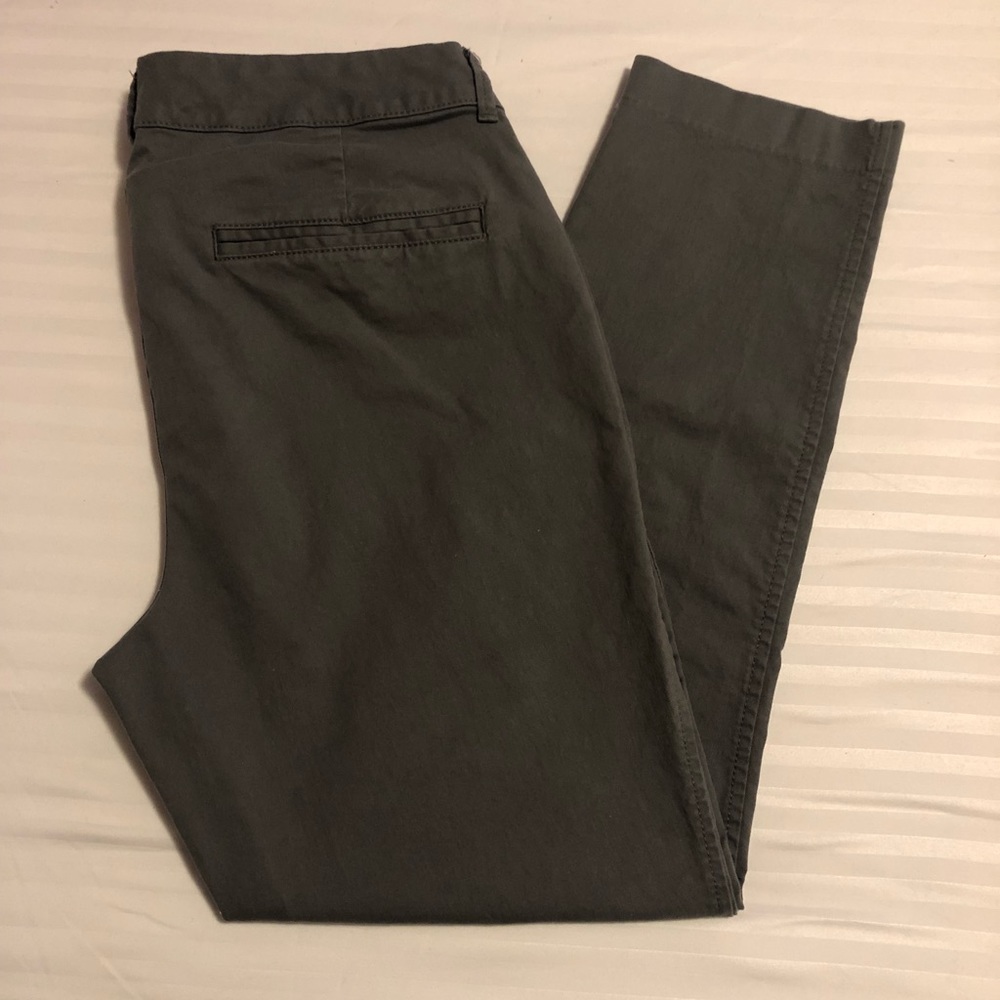 Mid-rise Ankle Chinos